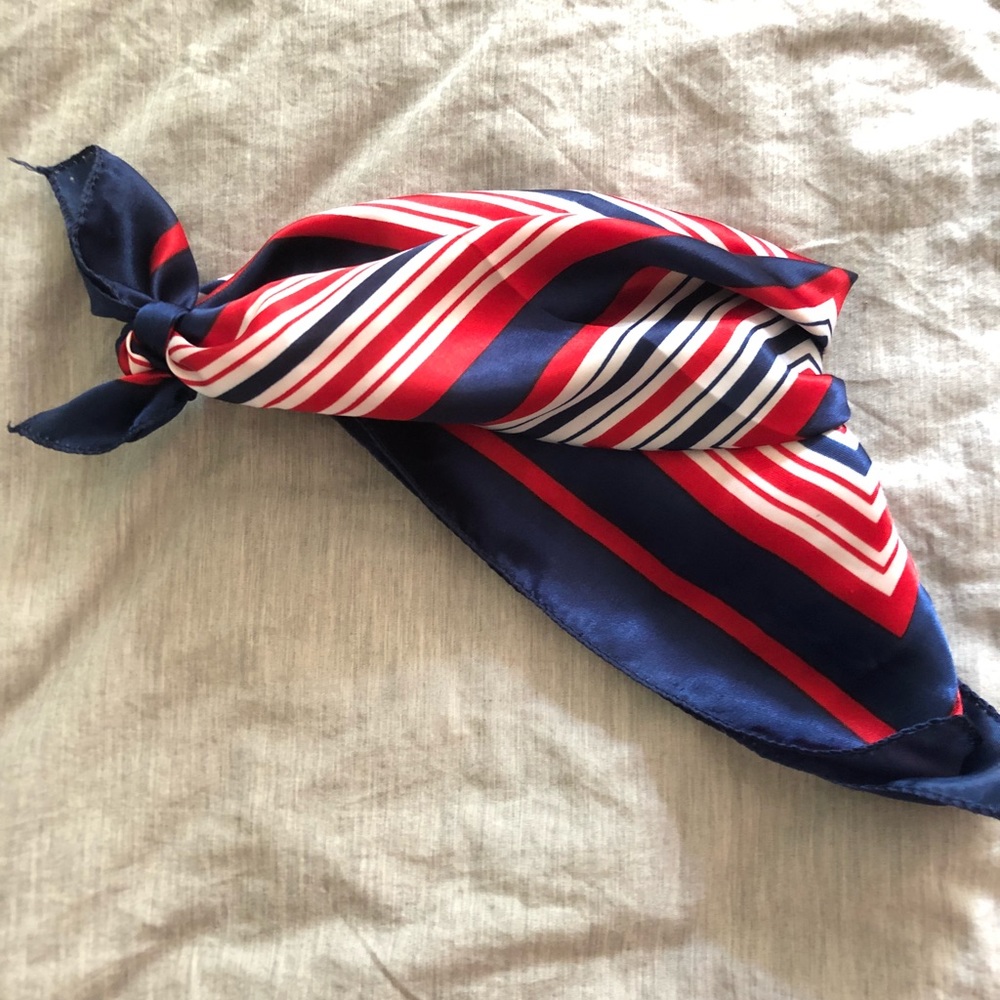 Flight Attendant Scarf; Neck Scarf;